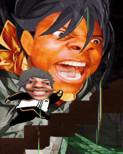 Cartoon Man With Mouth Open GIF