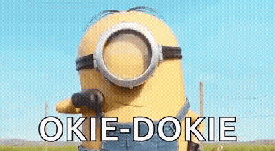Cartoon Man With Mustache Saying Okily Dokily GIF