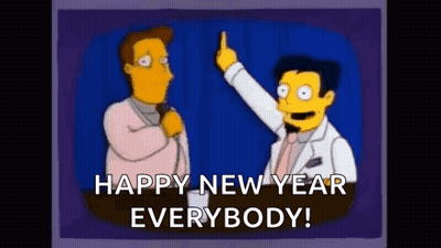 Cartoon Man With Mustache Standing Next To Woman GIF