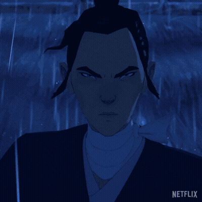 Cartoon Man With Netflix GIF