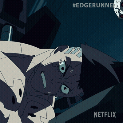 Cartoon Man With Netflix