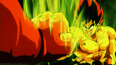 Cartoon Man With Red Hair Being Punched GIF