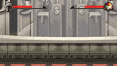 Cartoon Man With Red Sword And T Helmet GIF