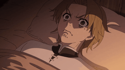 Cartoon Man With Scar On Forehead GIF