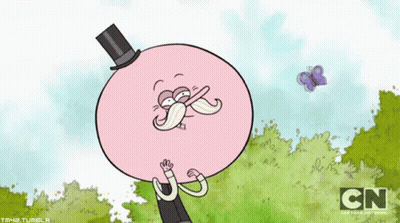 Cartoon Man With Top Hat And Mustache From CN GIF