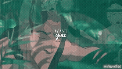 Cartoon Man With Want You Face GIF