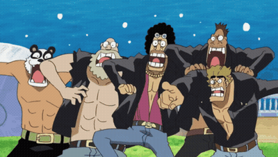 Cartoon Man With White Furry Tail GIF