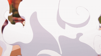 Cartoon Man With White Hair And Swirl GIF