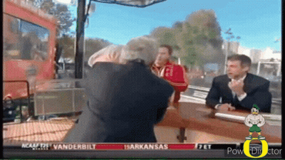 Cartoon Man With Word Vanderbilt GIF