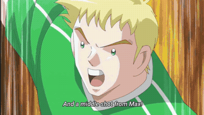 Cartoon Man With Words And Middle Shot Max GIF