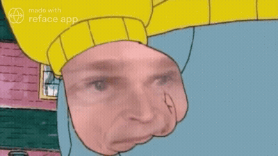 Cartoon Man With Yellow Hat GIF