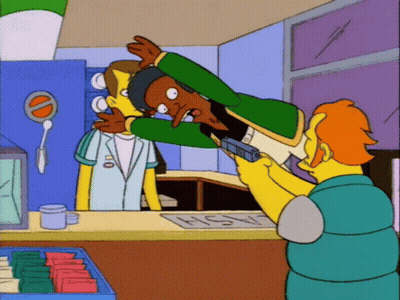 Cartoon Men Gunpoint GIF