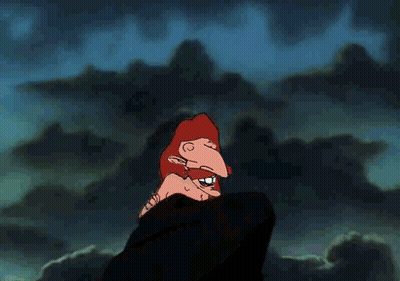 Cartoon Mermaid With Large Nose GIF