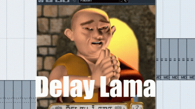 Cartoon Monk Delay Lama GIF