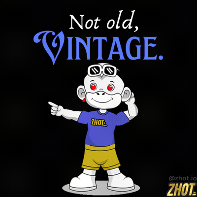 Cartoon Monkey In Sunglasses And Zhot Shirt GIF