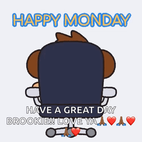 Cartoon Monkey Sitting With Coffee GIF