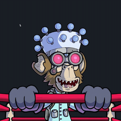 Cartoon Monkey With Crown Saying Let's GIF