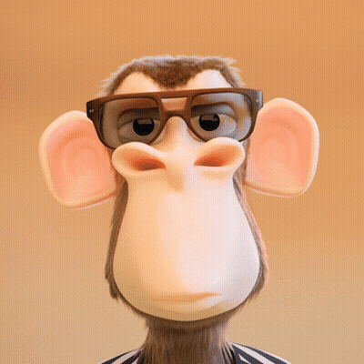 Cartoon Monkey With Glasses Saying Oh My God GIF