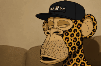 Cartoon Monkey With Hat Saying 64 NYC GIF