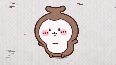 Cartoon Monkey With Pink Nose GIF