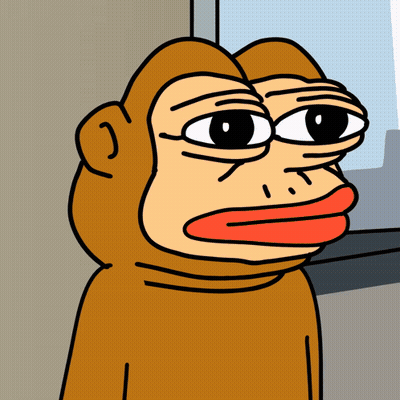 Cartoon Monkey With Red Tongue GIF