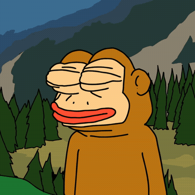 Cartoon Monkey With Red Tongue GIF
