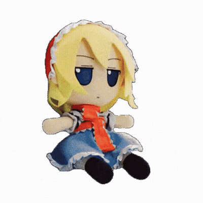 Cartoon Monster And Hamburger GIF