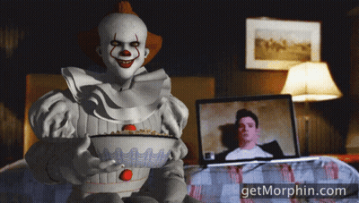 Cartoon Monster Saying The Horror GIF