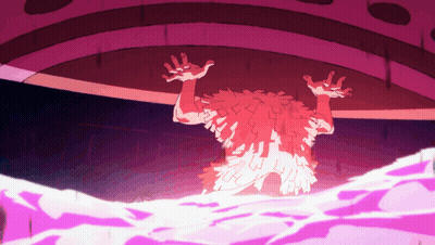 Cartoon Monster With Purple Background GIF