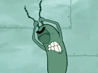 Cartoon Monster With Yellow Eye GIF