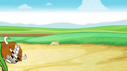 Cartoon Moo Parade GIF
