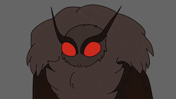 Cartoon Moth Man GIF
