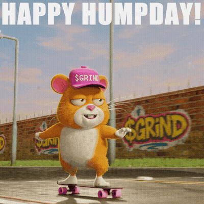 Cartoon Mouse In Pink Hat Saying $ Grind GIF