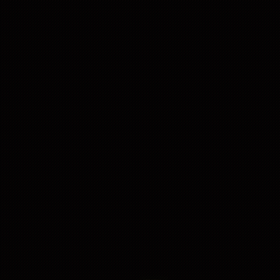 Cartoon Mouth With Teeth And Glowing Sphere GIF