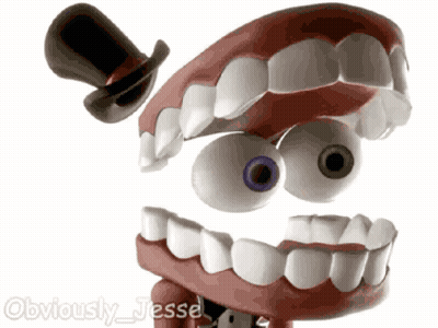 Cartoon Mouth With Top Hat Saying Obviously Jesse GIF