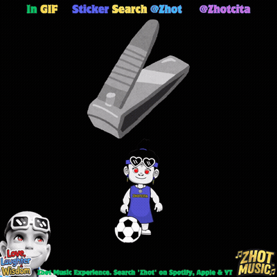 Cartoon Nail Clipper GIF