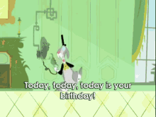 Cartoon Network Fosters Herriman Happy Birthday Song GIF