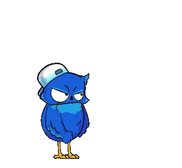 Cartoon Owl Holding Bow And Arrow Sticker