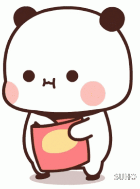 Cartoon Panda Eating Potato Chips GIF