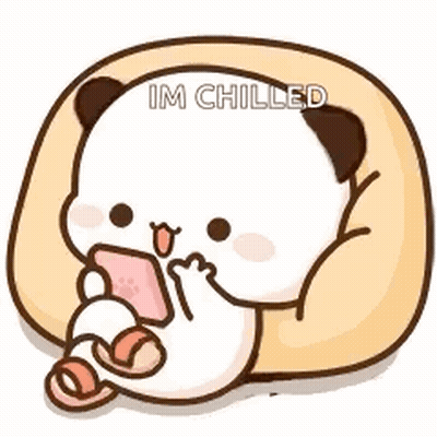 Cartoon Panda Eating Sandwich GIF