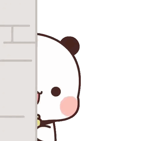 Cartoon Panda Holding Gun Sticker