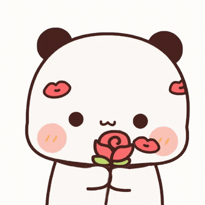 Cartoon Panda Saying Cute Hoon Na Mein GIF