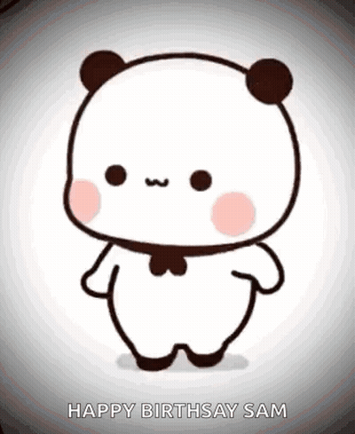 Cartoon Panda Standing With Hands On Hips GIF