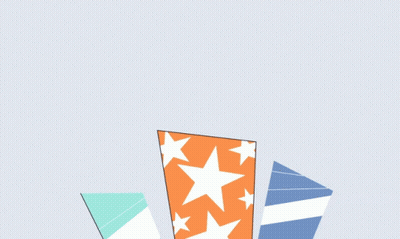 Cartoon Party Hat With Stars GIF
