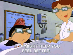 Cartoon Patient Nicksplat Feeling Better GIF