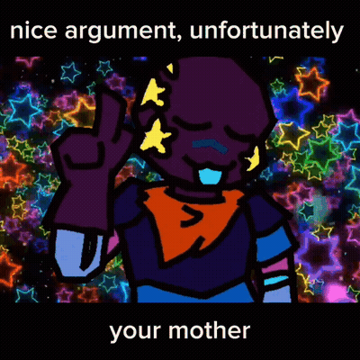 Cartoon Peace Sign Nice Argument Unfortunately Your Mother GIF