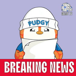 Cartoon Penguin Breakin News GIF