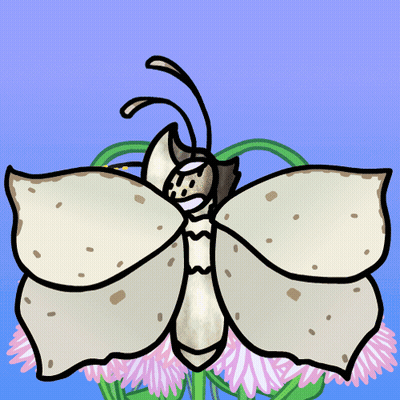 Cartoon Penguin Flying Only Up GIF