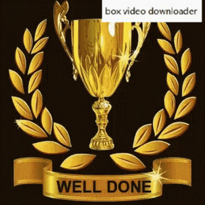 Cartoon Penguin Holding Trophy And Soccer Ball GIF