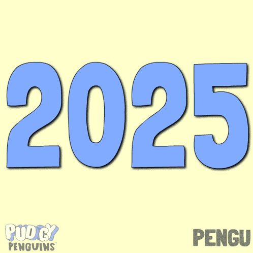 Cartoon Penguin In Front Of Fireworks Display Says 2026 GIF